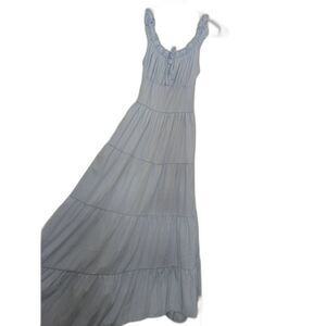 Cinderella-Inspired Blue Casual Dress – Fairycore Disneybound – One Size (XS-M)